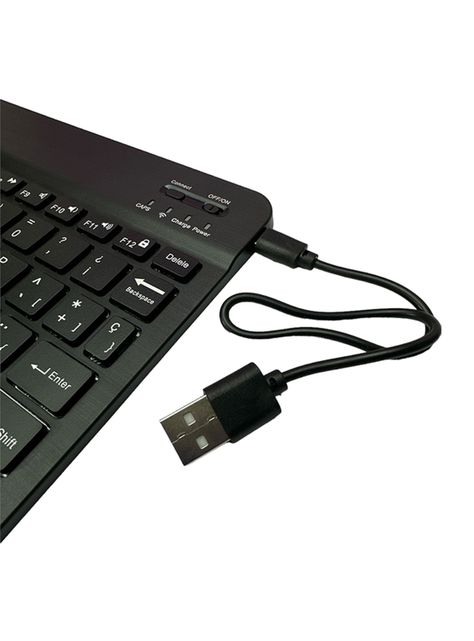 Funda Con Teclado Con Ñ Para Samsung Galaxy S7 Plus 12.4 Ros-2