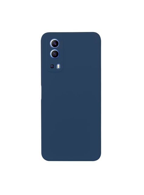 Carcasa Funda Para Vivo Y53S Goma Azul-0