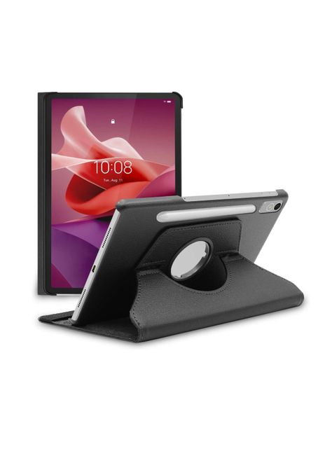 Carcasa Funda Giratoria Para Lenovo Tab P12 12.7 Negro-0