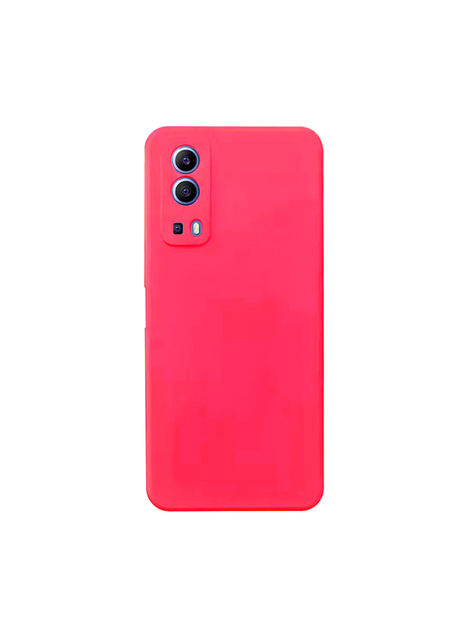 Carcasa Funda Para Vivo Y53S Goma Fucsia-0