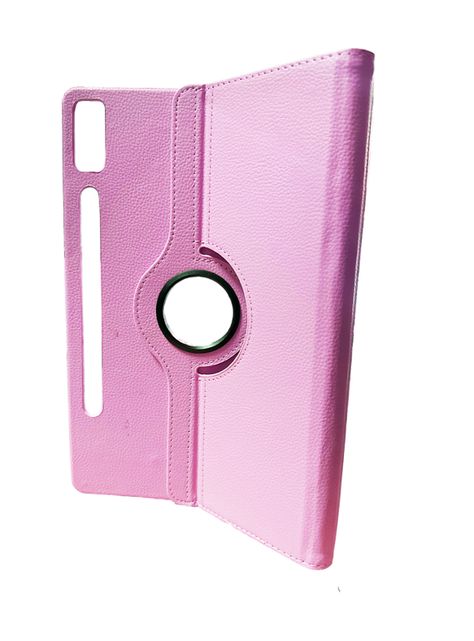 Carcasa Funda Giratoria Para Lenovo Tab P12 12.7 Rosado-0