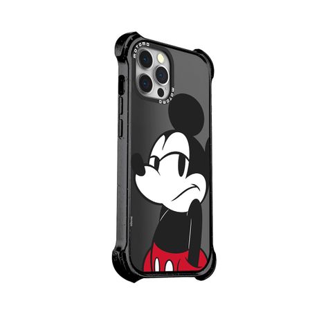 Carcasa Para iPhone 11 Mickey Y Minnie Disney Negro-1