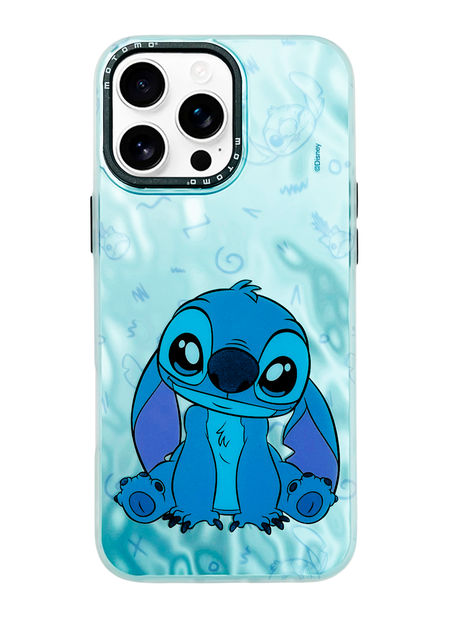Carcasa Funda Para IPhone 16 Pro Lilo y Stitch Tornasol-0