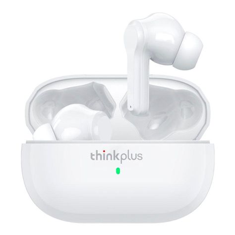 Audífonos In-Ear inalámbricos Lenovo LivePods LP1S Blanco-1