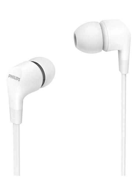 Audífonos Philips Con Función Manos Libres TAE1105 Blanco-0