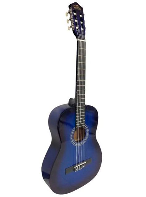Guitarra Clasica Mediana 34 Pulga Madera Con Funda Sevillana-2