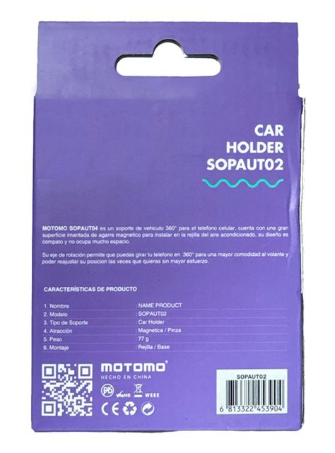 Soporte Para Auto Triple Abrazadera Sujetador Salida De Aire-4