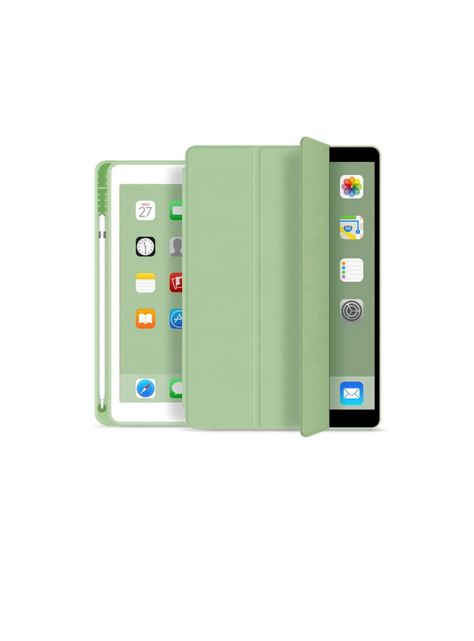 Funda Para iPad 10.9 2022 10gen Con Ranura Turquesa-0