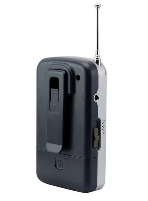 Radio Portatil AM/FM Philco IC-X15 Con Audifonos Plateado-2