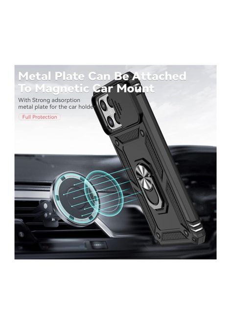 Carcasa Para Honor X8A 5g Tipo Armor Rojo-1