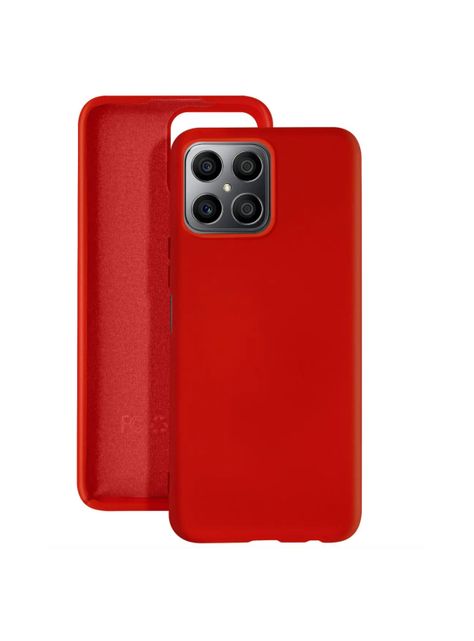Carcasa Para Honor X6S Goma Rojo-0