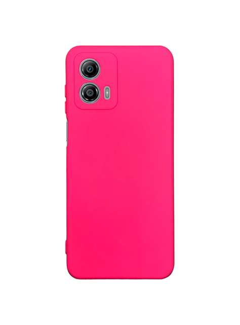 Carcasa  funda Para Motorola G53 Goma  Fucsia-0