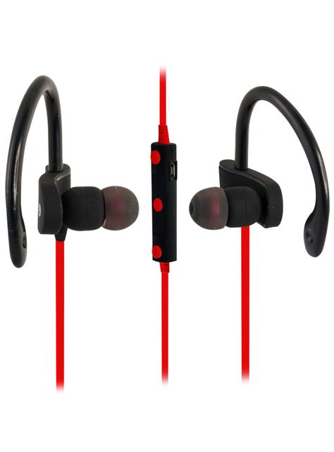 Audifonos Inalambricos Bluetooth Deportivos Action-Fit Rojo-0