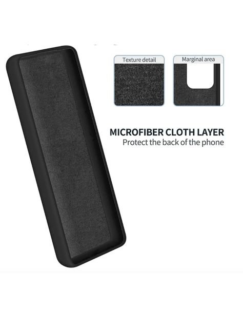 Carcasa Funda Para Motorola G84 Goma Negro-1