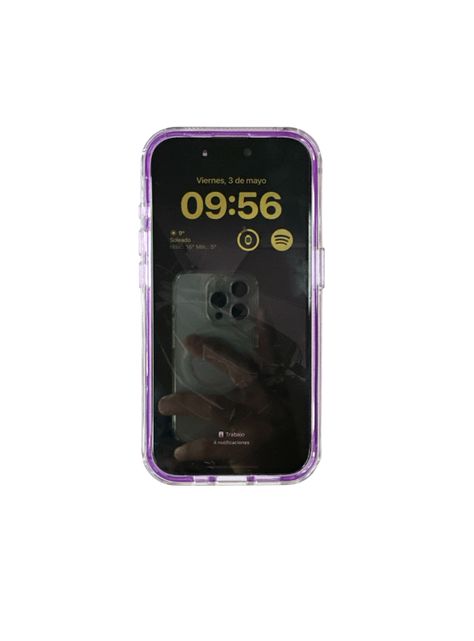 Carcasa Funda Para iPhone 16 Antigolpes Space Morado-3