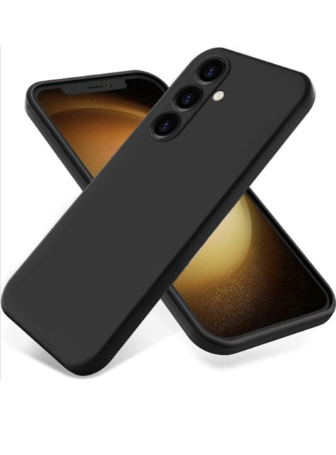 Carcasa Para Samsung S24 FE  Goma Negro-0