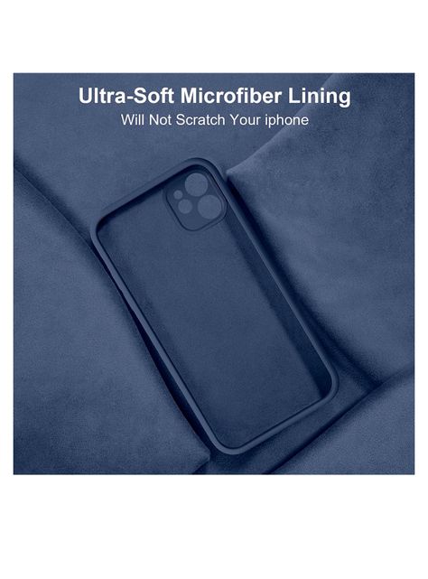 Carcasa Para iPhone 11 Goma Color Azul-2