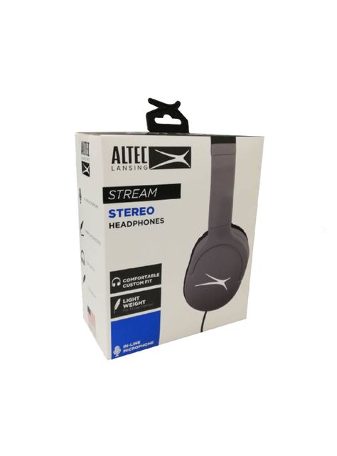 Audifonos Con Entrada Jack 3.0 Altec Con Microfono Gris-2