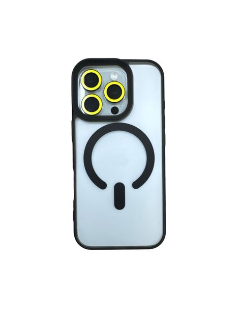 Carcasa Para iPhone 16 Pro Matte Magsafe Negro-0