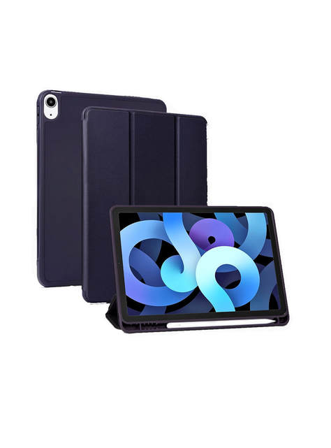 Carcasa Funda Smart Cover Para iPad Air 6 M2 2024 Azul O-0