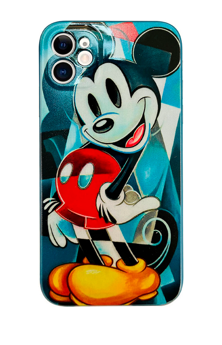 Carcasa Para Samsung A22 5G Disney Mickey Azul-0