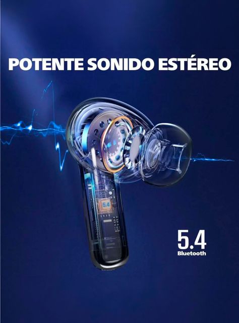 Audifono Inalambrico Bluettoth Manos Libres KBOD TWSC4 Color-1