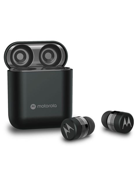 Audífonos Inalambricos Bluetooth Motorola Buds 120 Negro-0