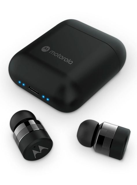 Audífonos Inalambricos Bluetooth Motorola Buds 120 Negro-1
