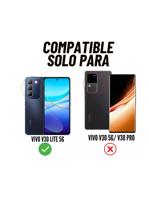 Carcasa Transparente Reforzados Para Vivo V30 Lite-3