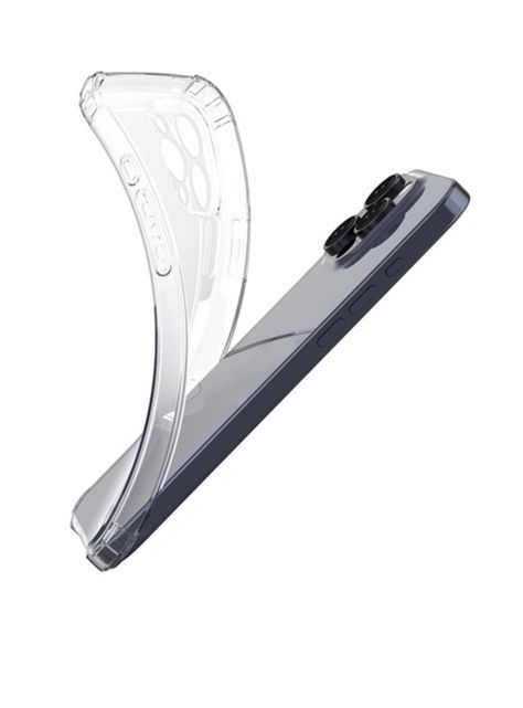 Carcasa Transparente Reforzado Para iPhone 16 Pro-1
