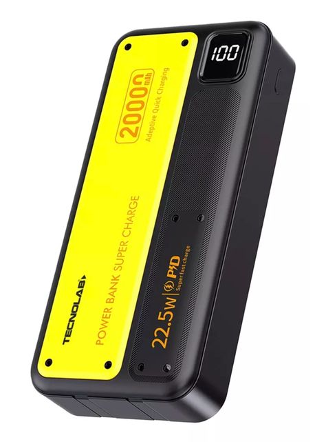 Bateria Externa Power Bank Carga Rapida 20000mah TL572 Negro-0