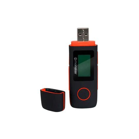 Reproductor Mp3 16gb Expandible/ Radio/ Grabadora/ Pantalla Lcd Rojo-2