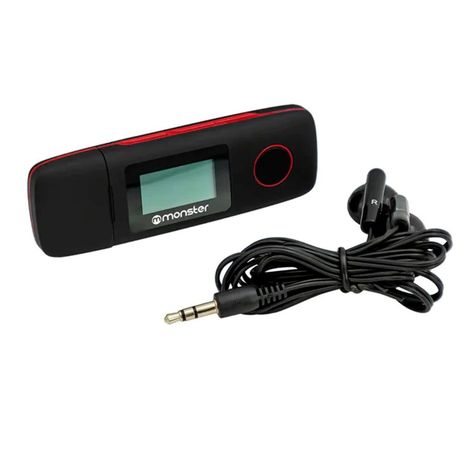 Reproductor Mp3 16gb Expandible/ Radio/ Grabadora/ Pantalla Lcd Rojo-1