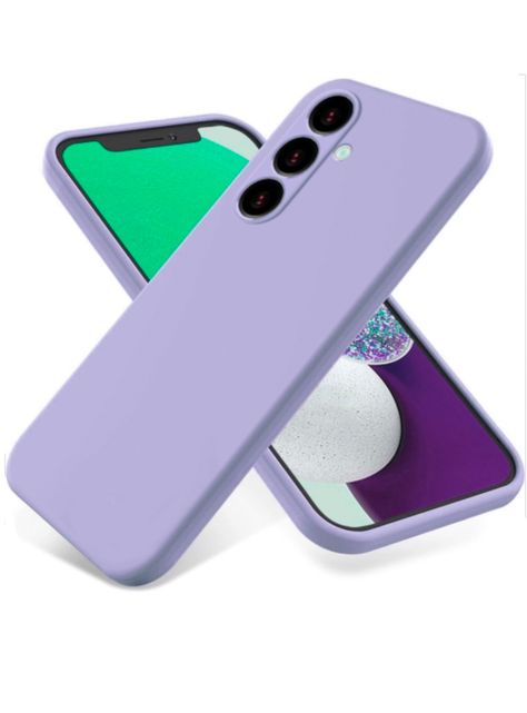 Carcasa Para Samsung S24 FE  Goma Lila-0