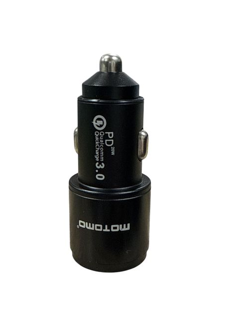 Cargador De Auto USB C y USB 42.5 Carga Rapida 3.0-0