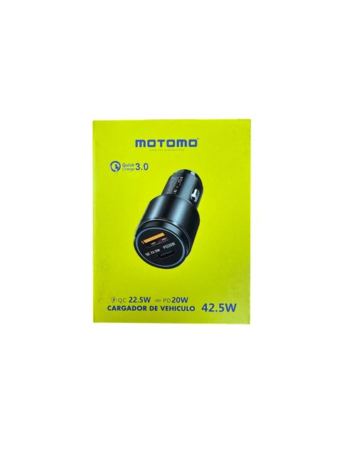 Cargador De Auto USB C y USB 42.5 Carga Rapida 3.0-2