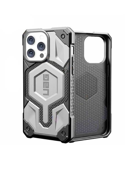 Carcasa Para iPhone 15 UAG Monarch Pro Gris-0