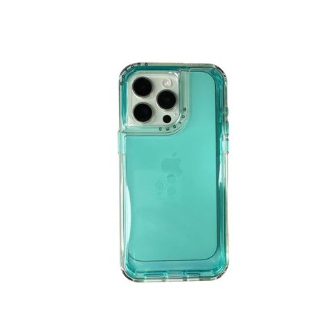 Carcasa Antigolpes Space Para iPhone 15 Pro max Celeste-0
