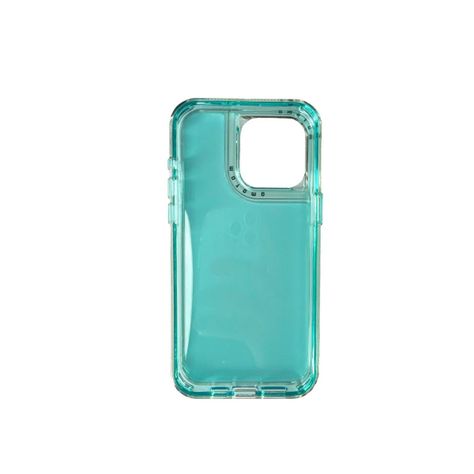 Carcasa Antigolpes Space Para iPhone 15 Pro max Celeste-1