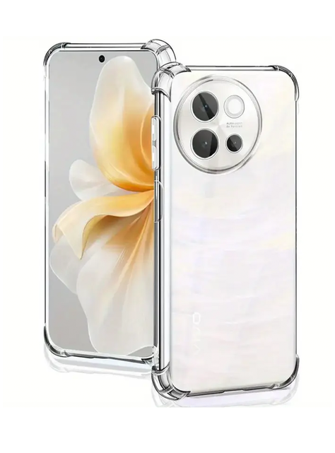 Carcasa Transparente Reforzados Para Vivo V40 LITE 5G-0