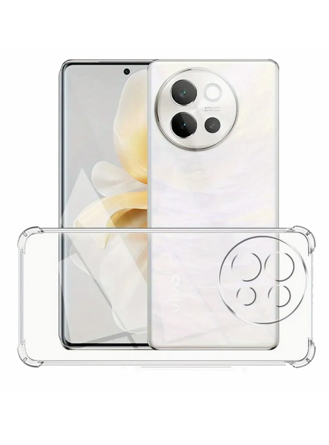 Carcasa Transparente Reforzados Para Vivo V40 LITE 5G-3