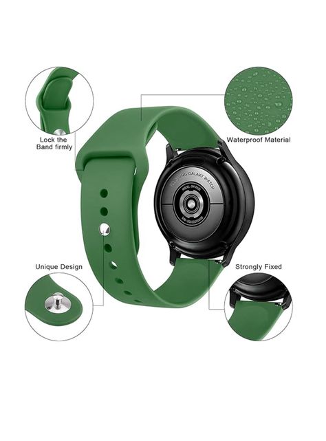 Correa Goma Compatible Con Samsung Galaxy Watch 22mm Colores-1