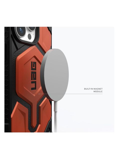 Carcasa Para iPhone 15 UAG Monarch Pro Rojo-2