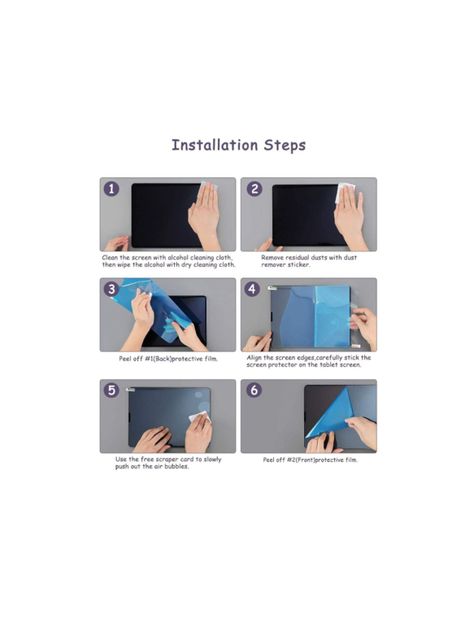Lamina Hidrogel Anti huellas Hd Para iPad Pro 11 M2 2024-5