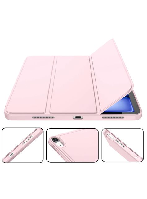 Funda Smart Cover Para iPad Air 10.9 4ta 5ta Ranura Fucsia-3