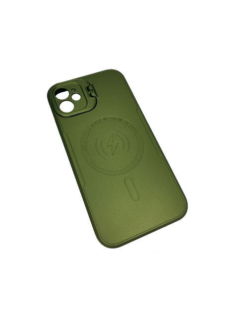 Carcasa Funda Para iPhone 11 Magsafe Verde-1
