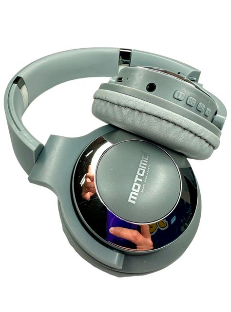 Audifonos Inalámbricos Bluetooth Mano Libre Cromo Gris-2