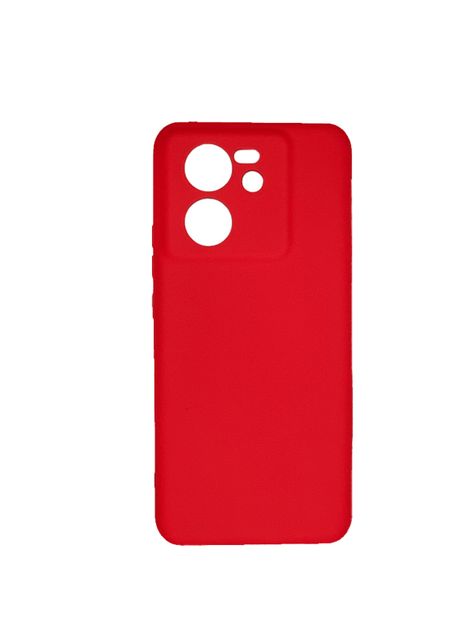 Carcasa Funda Para Xiaomi Mi 13t 13t Pro Goma Rojo-0