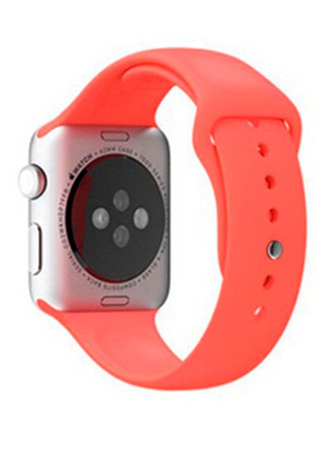 Correa Compatible Con Apple Watch 42mm 44mm 45mm Goma Coral-2
