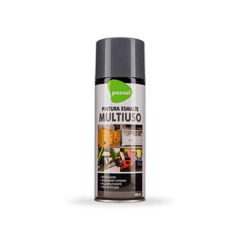 Pintura Spray Gris 400ml-0